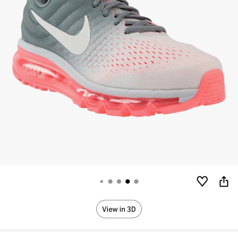 Nike Women's Athletic Shoes in Gray and Pink